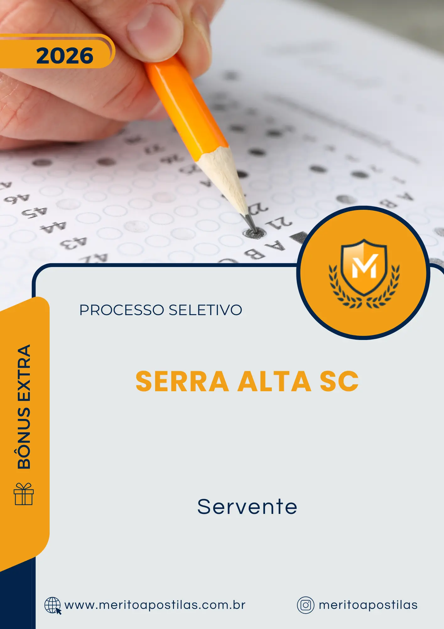 Apostila Servente Prefeitura de Serra Alta SC 2026