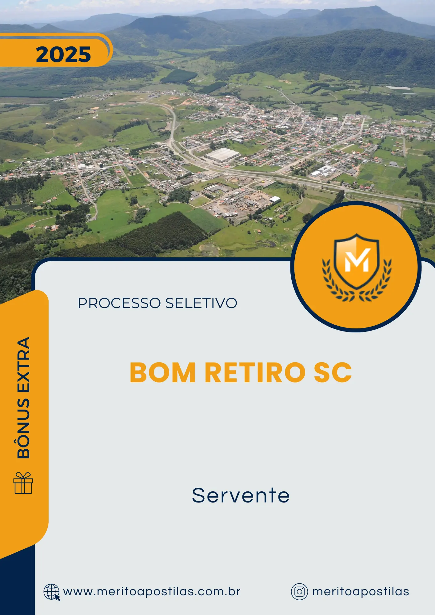 Apostila Servente Prefeitura de Bom Retiro SC 2025