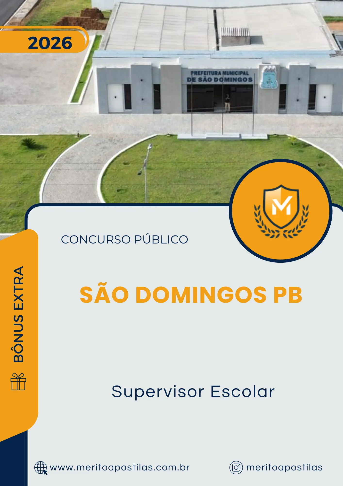 Apostila Supervisor Escolar Prefeitura de São Domingos PB 2026