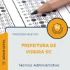 Apostila Técnico Administrativo Prefeitura de Videira SC 2026