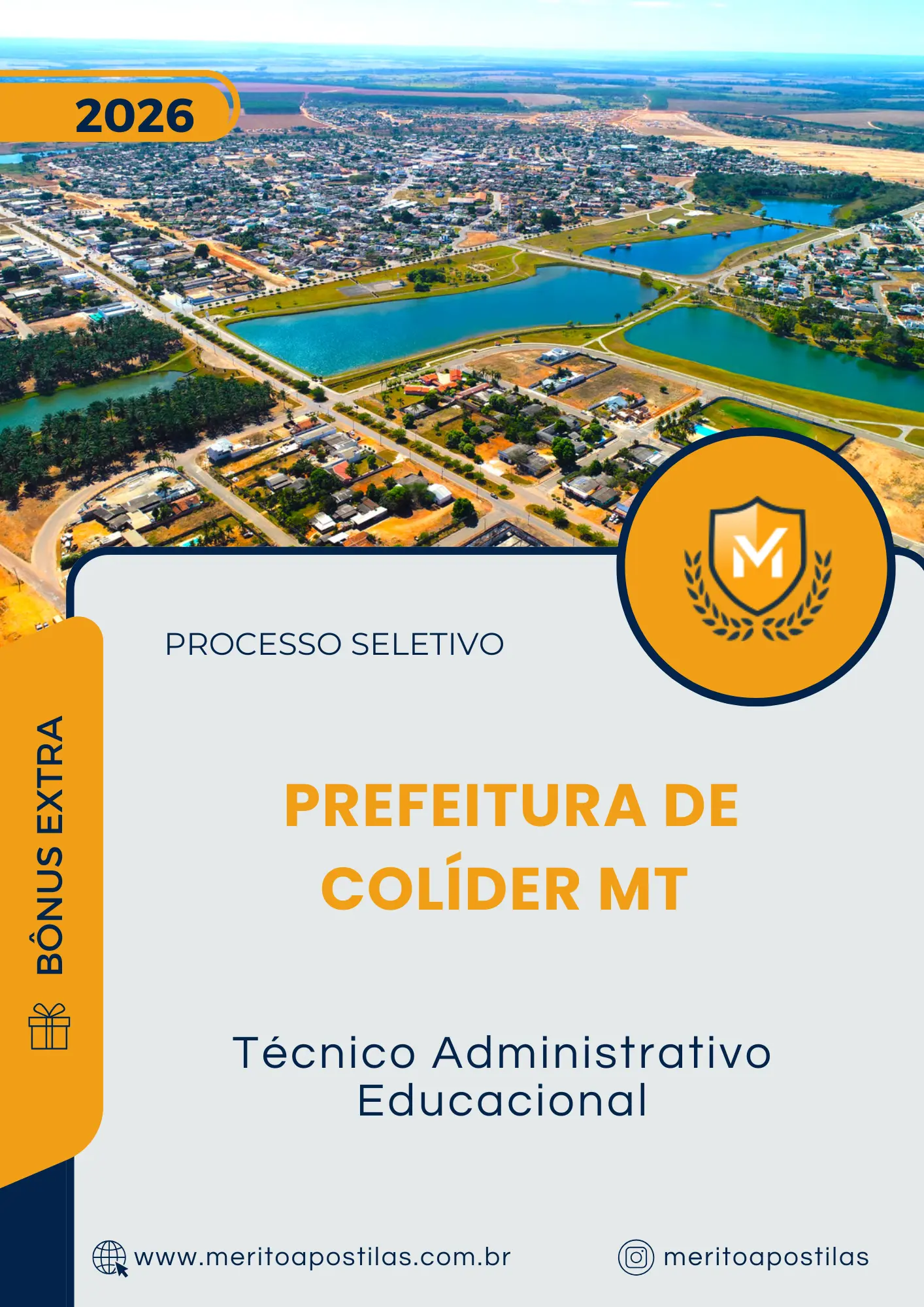Apostila Técnico Administrativo Educacional Prefeitura de Colíder MT 2026