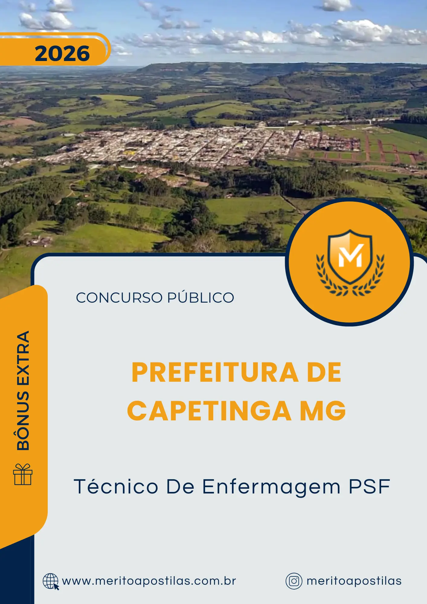 Apostila Técnico De Enfermagem PSF Prefeitura de Capetinga MG 2026