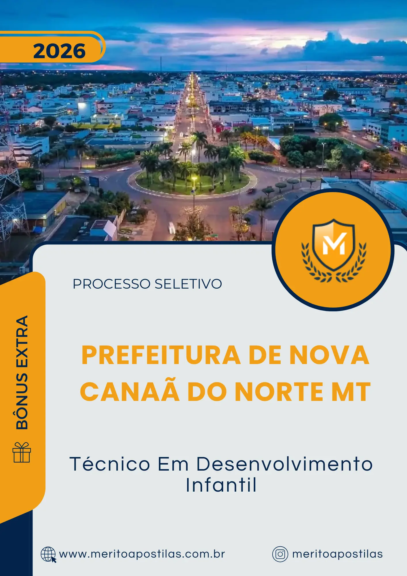 Apostila Técnico Em Desenvolvimento Infantil Prefeitura de Nova Canaã do Norte MT 2026