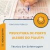 Apostila Técnico Em Enfermagem Prefeitura de Porto Alegre do Piauí PI 2026