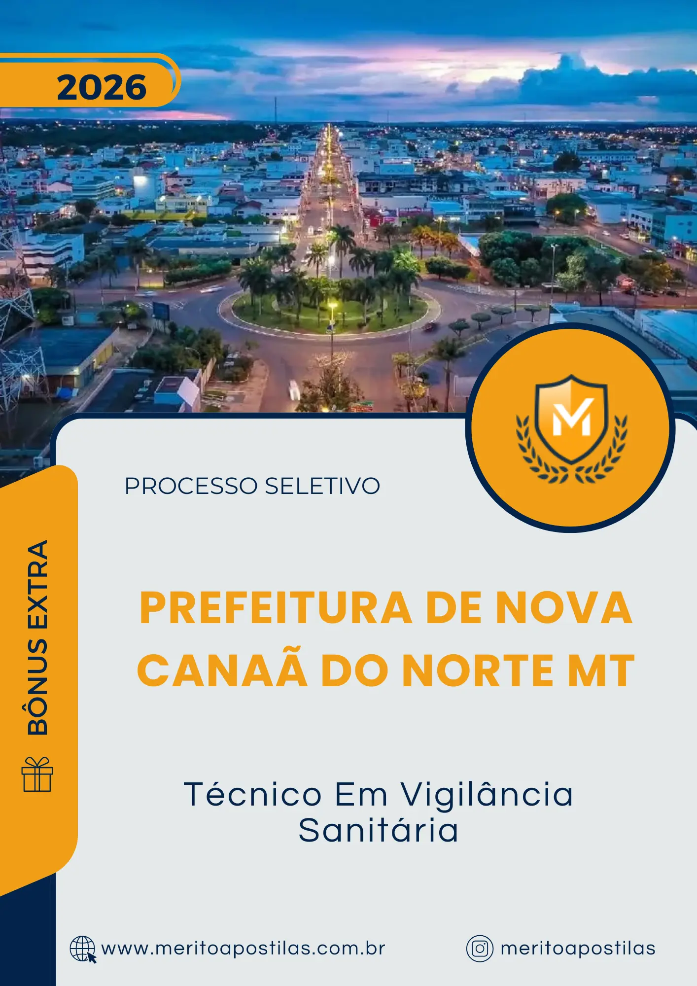 Apostila Técnico Em Vigilância Sanitária Prefeitura de Nova Canaã do Norte MT 2026
