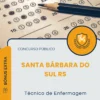 Apostila Técnico de Enfermagem Prefeitura de Santa Bárbara do Sul RS 2026