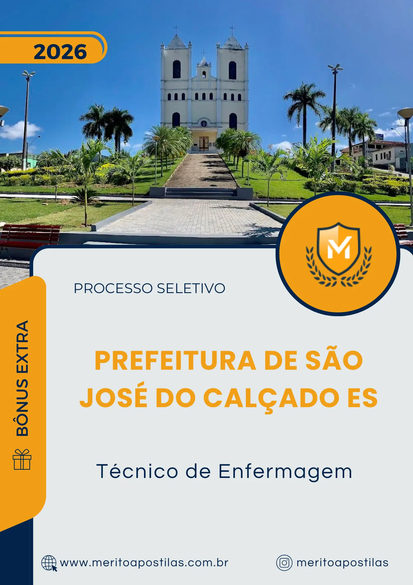 Apostila Técnico de Enfermagem Prefeitura de São José do Calçado ES 2026