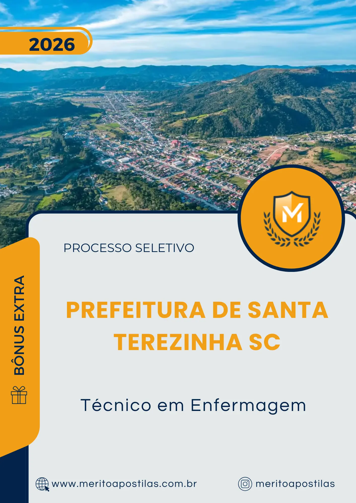 Apostila Técnico em Enfermagem Prefeitura de Santa Terezinha SC 2026