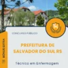 Apostila Técnico em Enfermagem Prefeitura de Salvador do Sul RS 2026