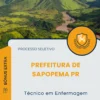 Apostila Técnico em Enfermagem Prefeitura de Sapopema PR 2026