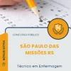 Apostila Técnico em Enfermagem Prefeitura de São Paulo das Missões RS 2026