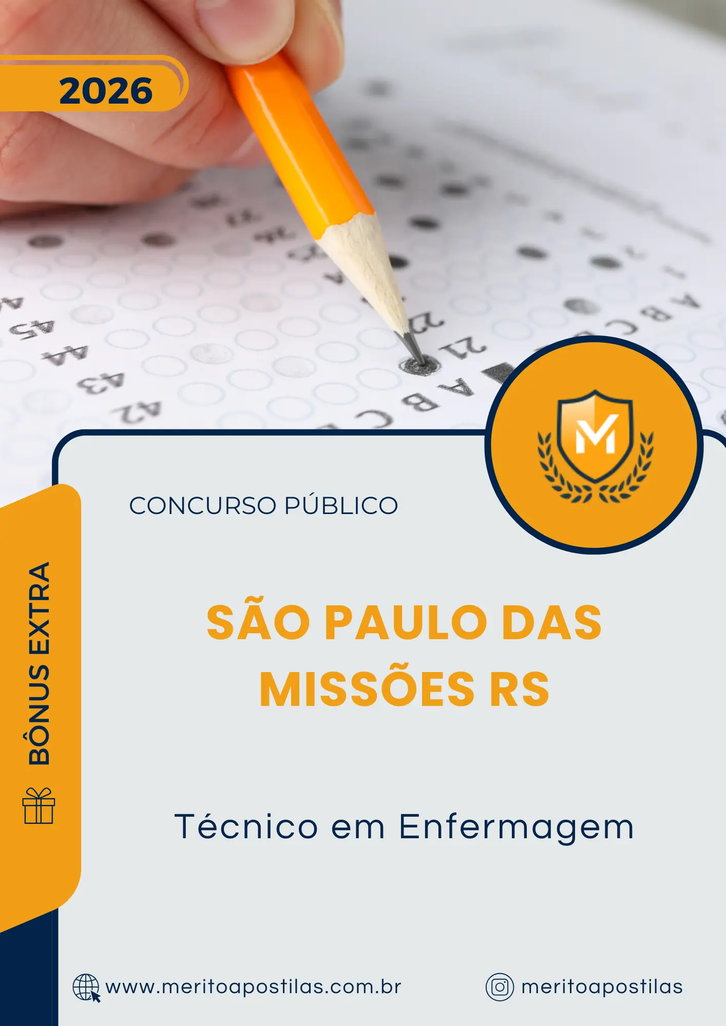 Apostila Técnico em Enfermagem Prefeitura de São Paulo das Missões RS 2026
