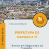 Apostila Técnico em Segurança do Trabalho Prefeitura de Caruaru PE 2026