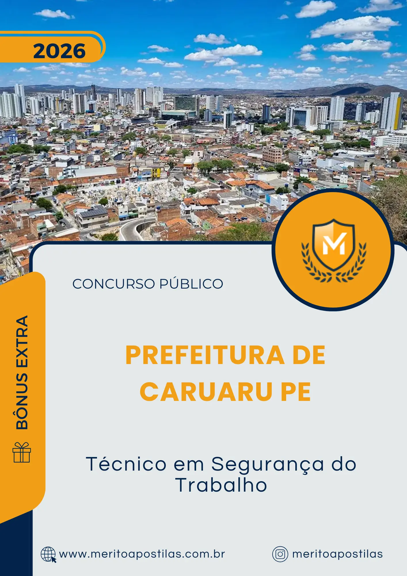 Apostila Técnico em Segurança do Trabalho Prefeitura de Caruaru PE 2026