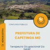 Apostila Terapeuta Ocupacional Do NASF Prefeitura de Capetinga MG 2026