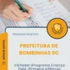 Apostila Visitador Programa Criança Feliz Primeira Infância Prefeitura de Bombinhas SC 2026