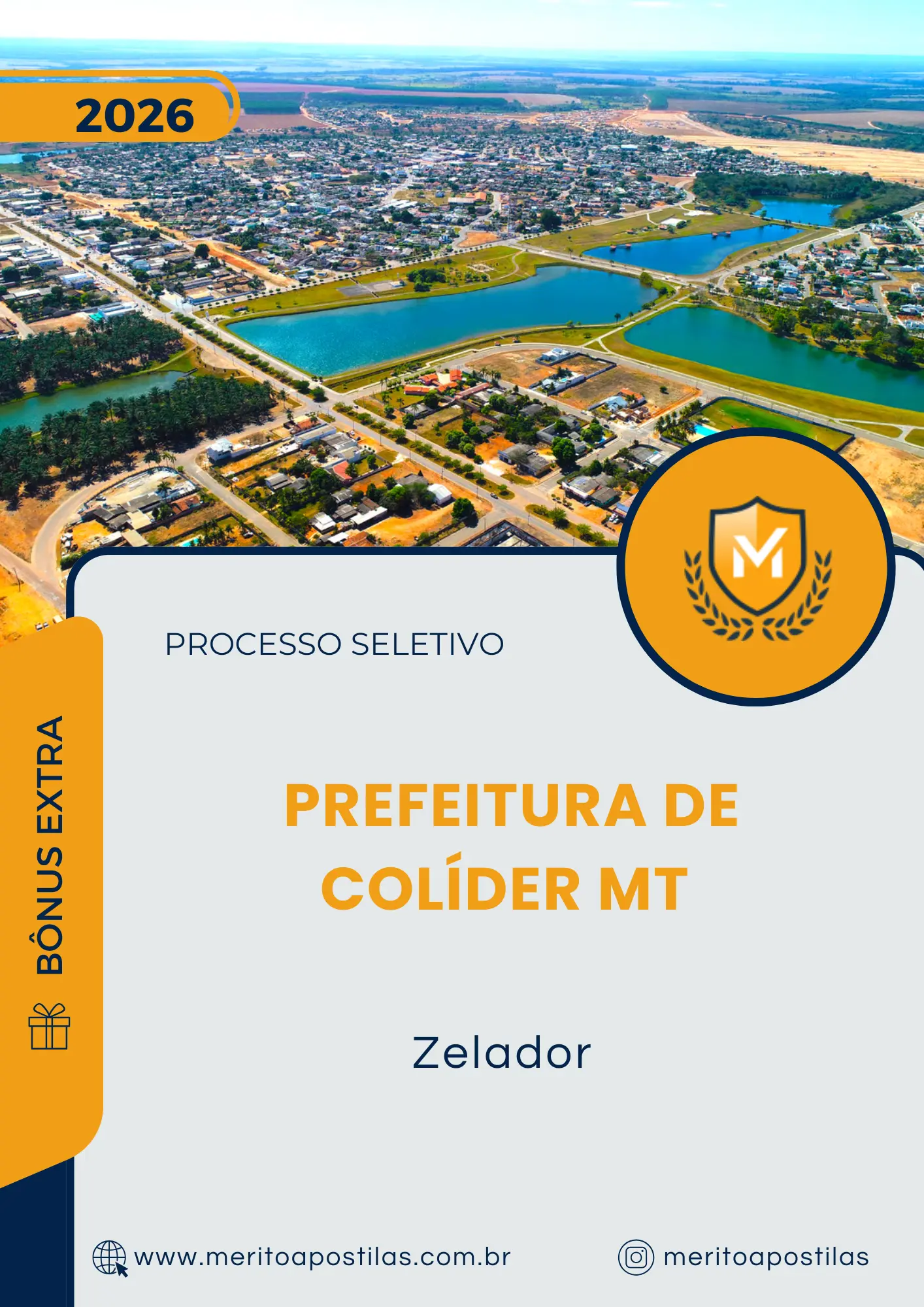 Apostila Zelador Prefeitura de Colíder MT 2026