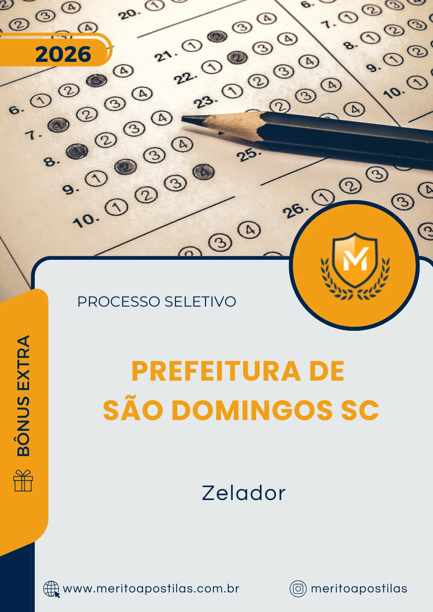 Apostila Zelador Prefeitura de São Domingos SC 2026