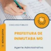 Apostila Agente Administrativo Prefeitura de Inimutaba MG 2026