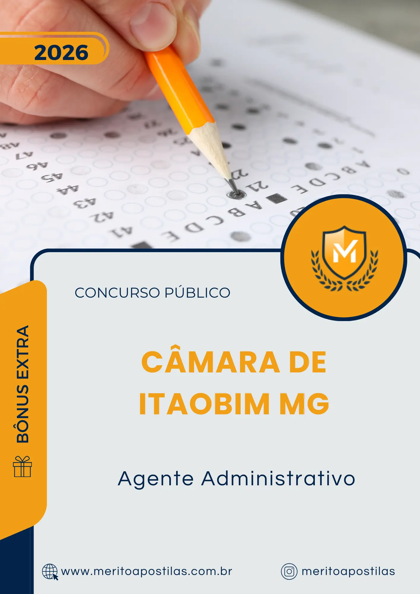 Apostila Agente Administrativo Câmara de Itaobim MG 2026