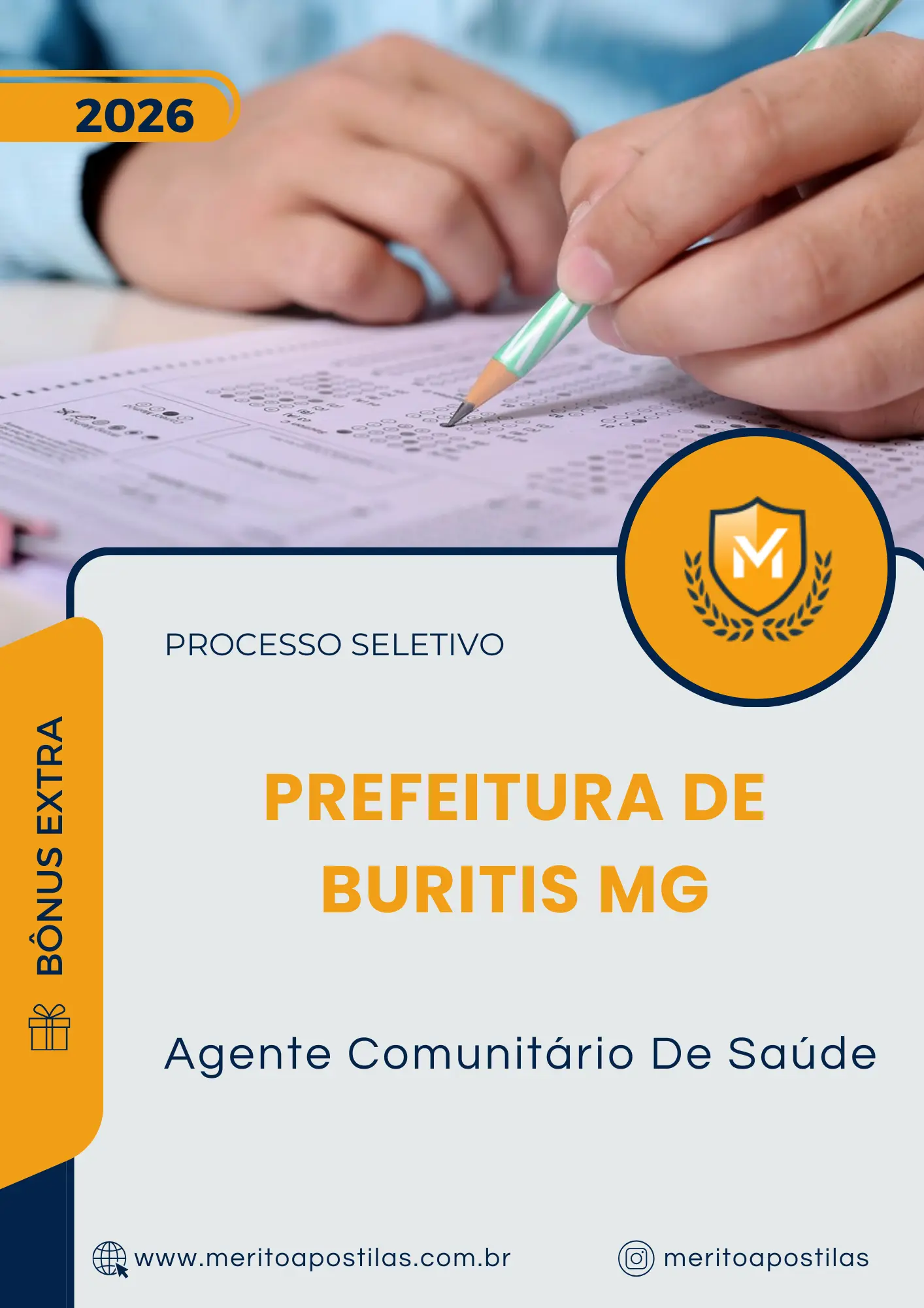 Apostila Agente Comunitário De Saúde Prefeitura de Buritis MG 2026