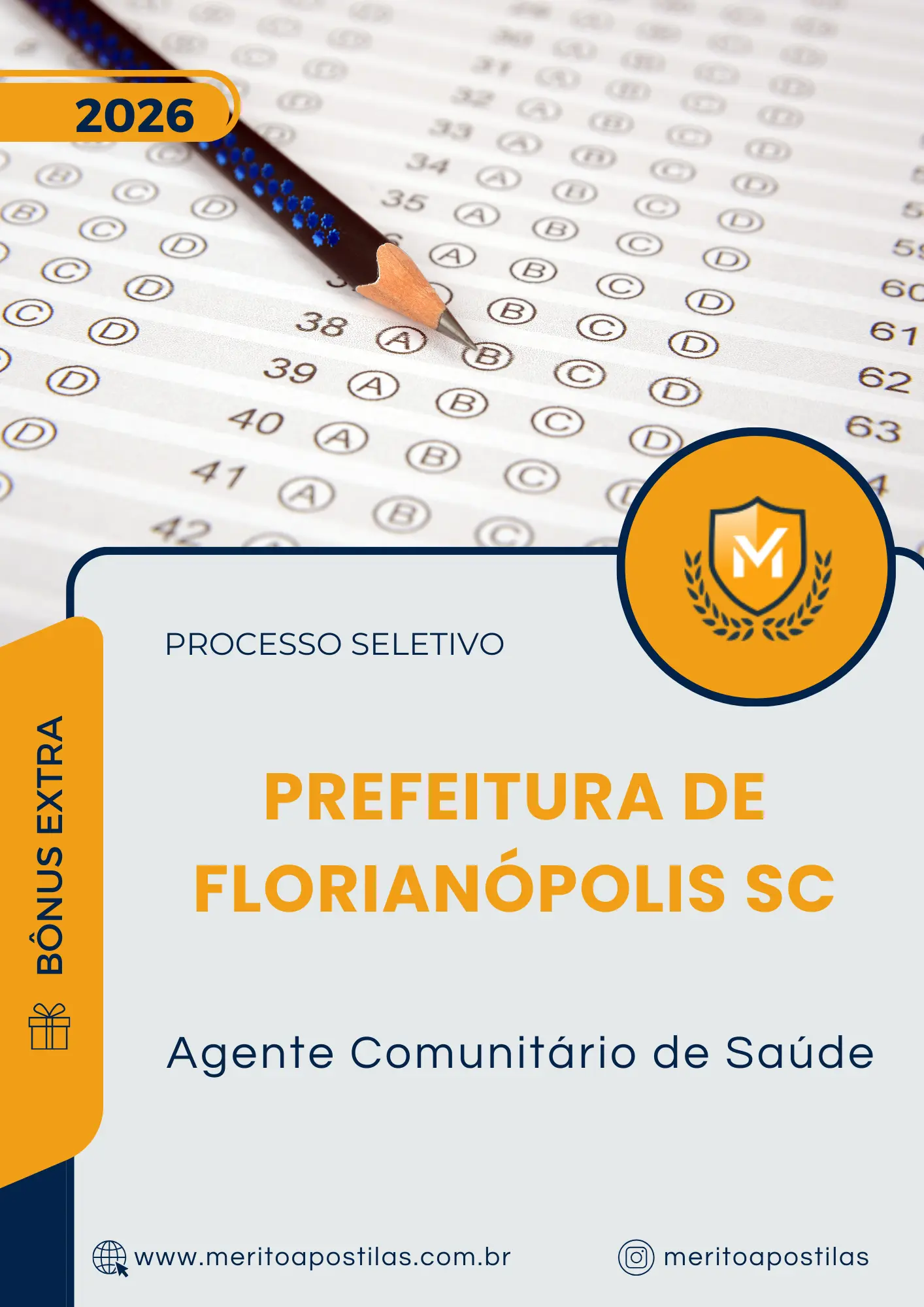 Apostila Agente Comunitário de Saúde Prefeitura de Florianópolis SC 2026