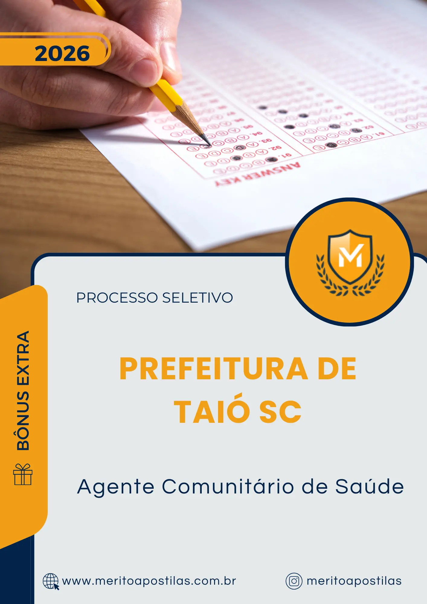 Apostila Agente Comunitário de Saúde Prefeitura de Taió SC 2026