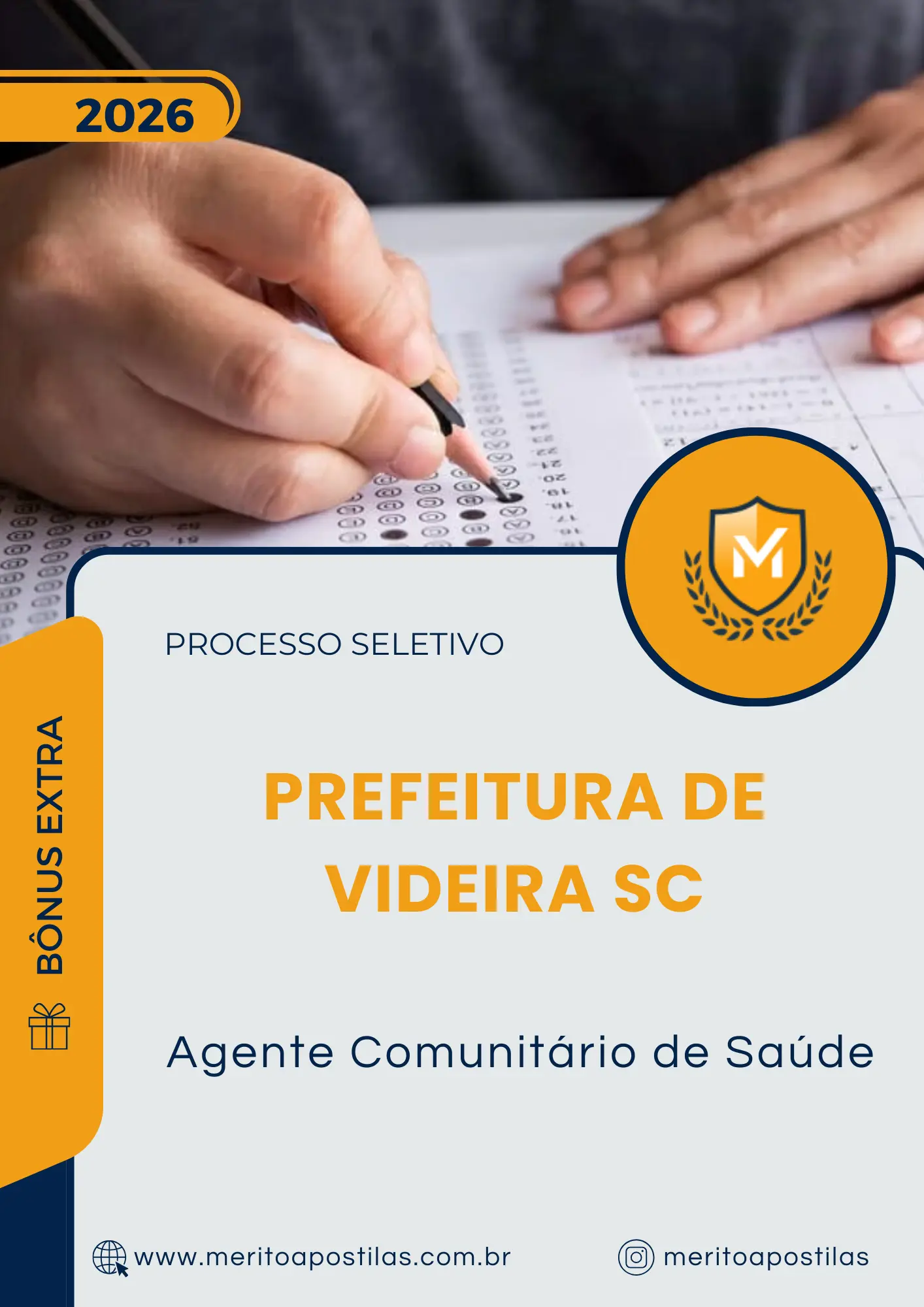 Apostila Agente Comunitário de Saúde Prefeitura de Videira SC 2026