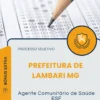 Apostila Agente Comunitário de Saúde ESF Prefeitura de Lambari MG 2026