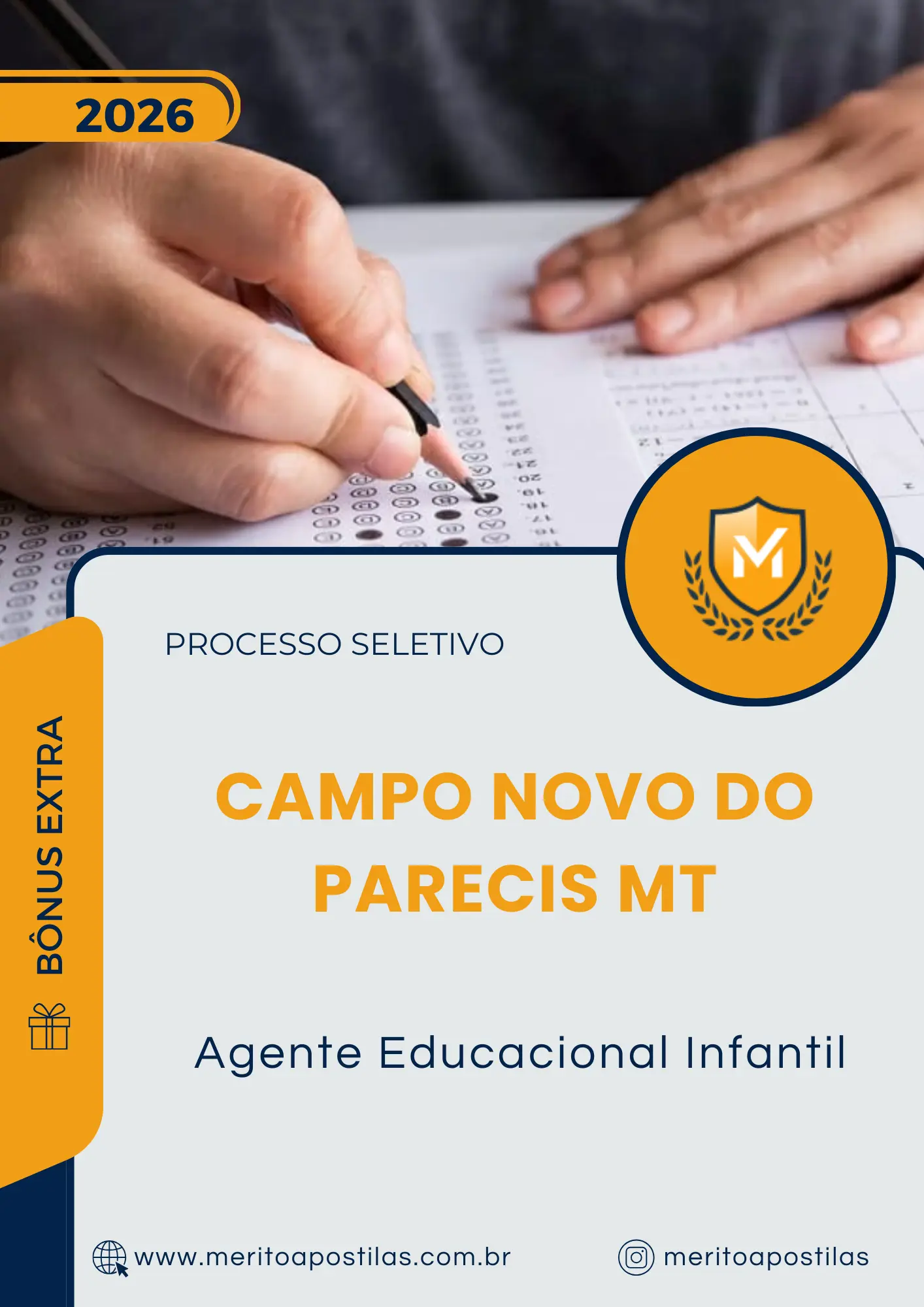 Apostila Agente Educacional Infantil Prefeitura de Campo Novo do Parecis MT 2026