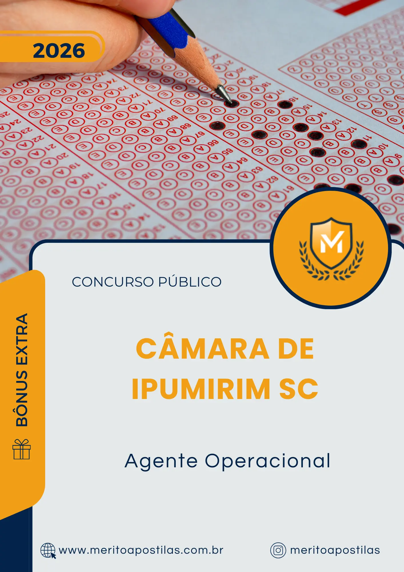 Apostila Agente Operacional Câmara de Ipumirim SC 2026
