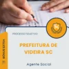 Apostila Agente Social Prefeitura de Videira SC 2026