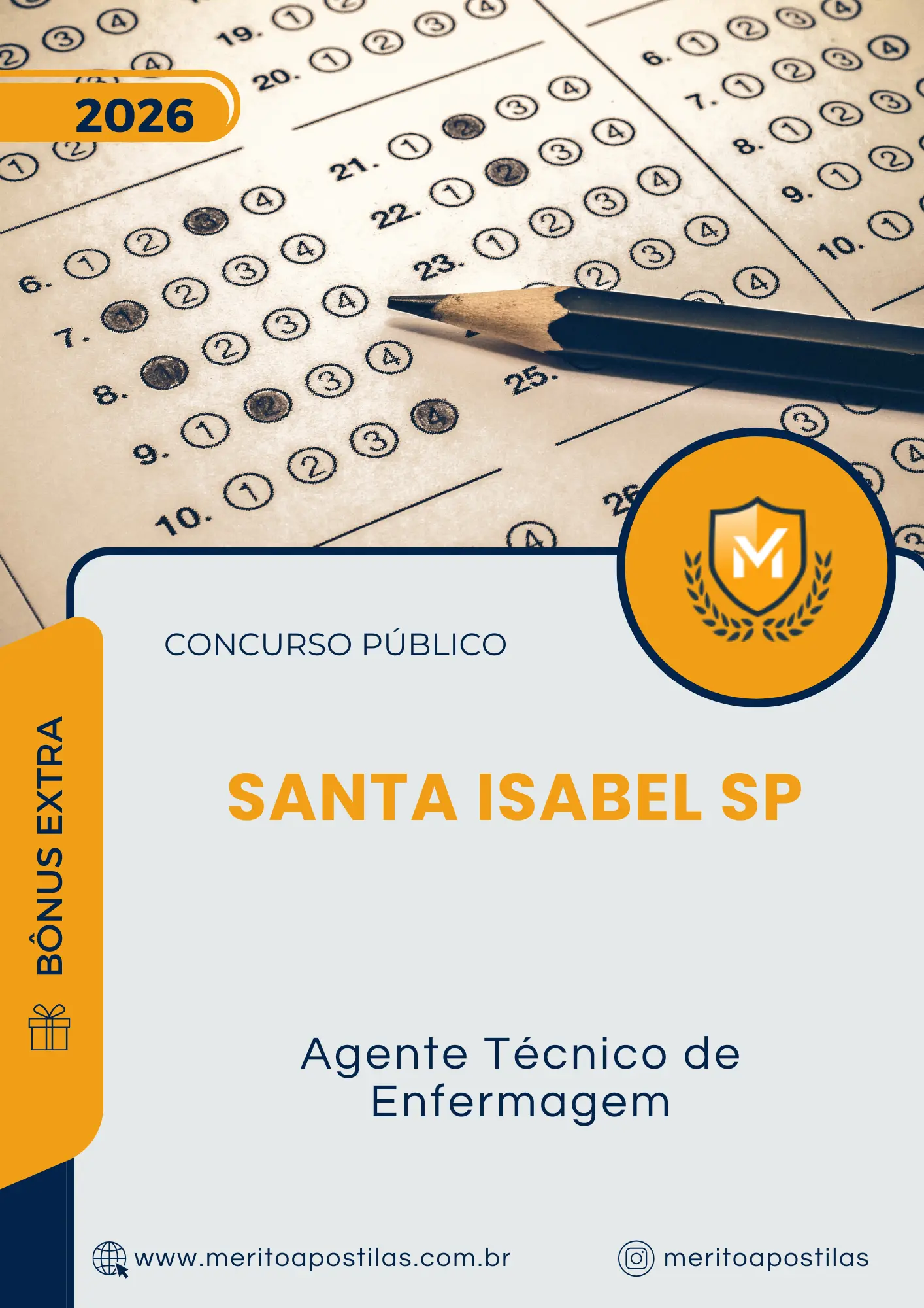 Apostila Agente Técnico de Enfermagem Prefeitura de Santa Isabel SP 2026