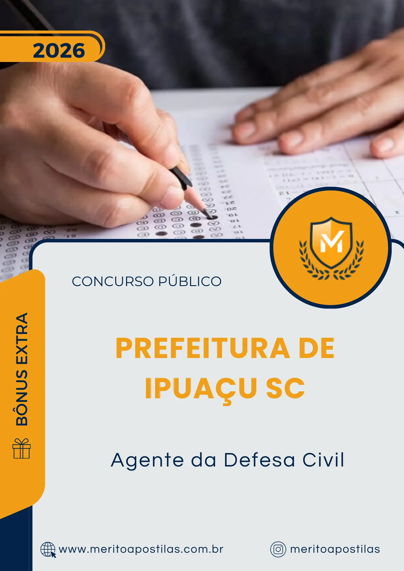 Apostila Agente da Defesa Civil Prefeitura de Ipuaçu SC 2026