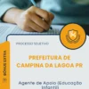Apostila Agente de Apoio Educação Infantil Prefeitura de Campina da Lagoa PR 2026