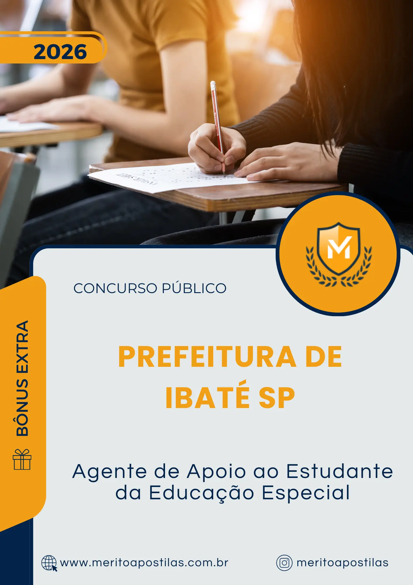 Apostila Agente de Apoio ao Estudante da Educação Especial Prefeitura de Ibaté SP 2026