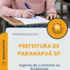 Apostila Agente de Combate as Endemias Prefeitura de Paranapuã SP 2026