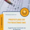 Apostila Agente de Combate às Endemias Prefeitura de Patrocínio MG 2026