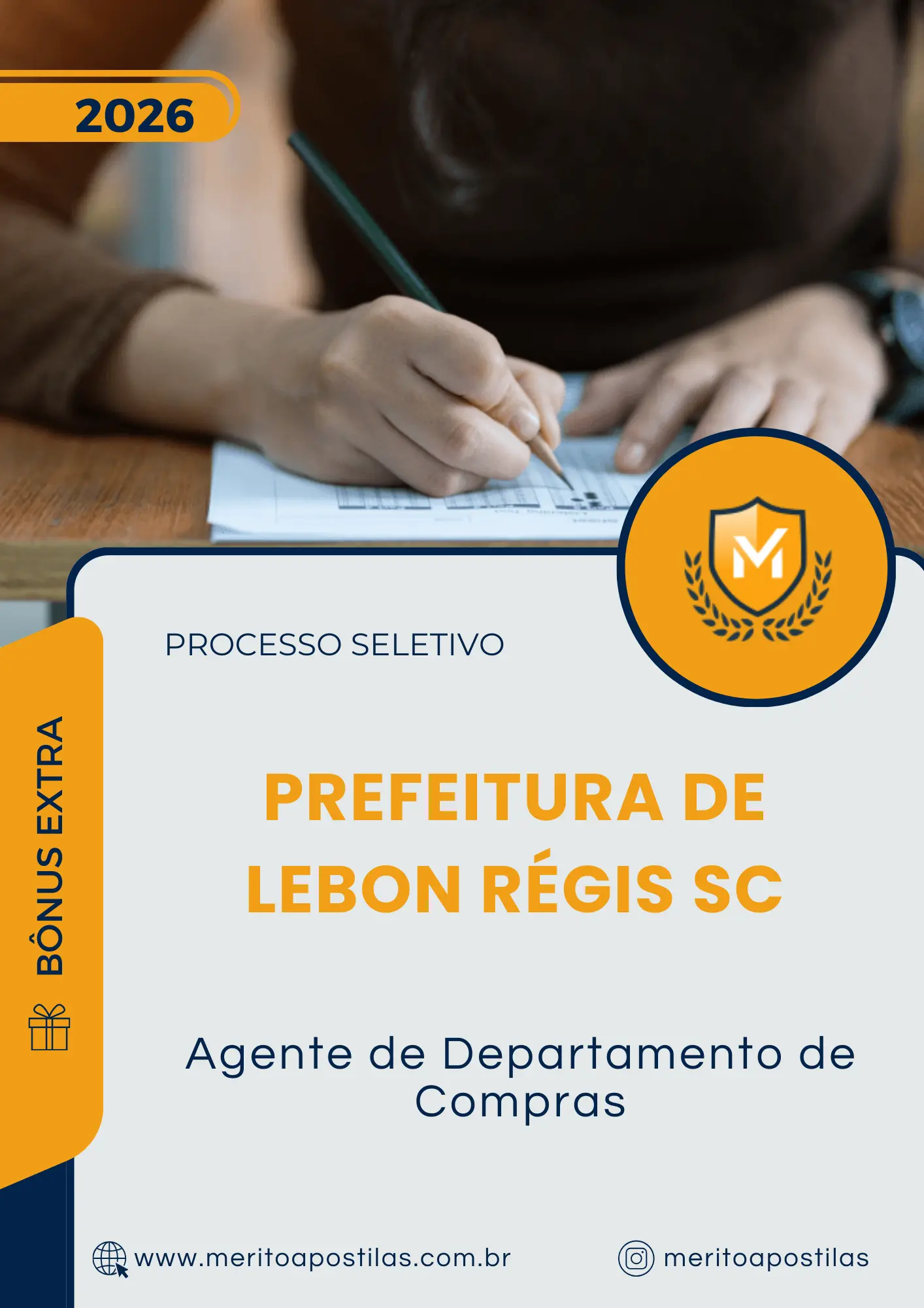 Apostila Agente de Departamento de Compras Prefeitura de Lebon Régis SC 2026