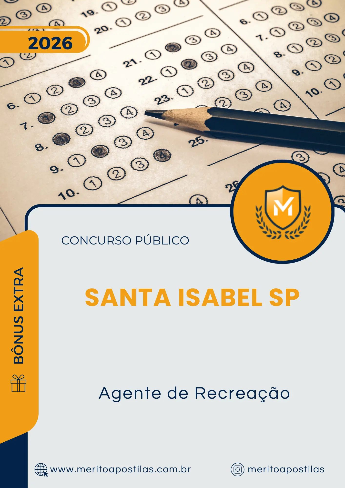 Apostila Agente de Recreação Prefeitura de Santa Isabel SP 2026