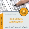 Apostila Agente de Transporte e Apoio Câmara de São Miguel Arcanjo SP 2026