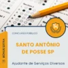 Apostila Ajudante de Serviços Diversos Prefeitura de Santo Antônio de Posse SP 2026