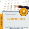 Apostila Analista de Recursos Humanos Assistente Social Concurso Público EMGEPRON 2026