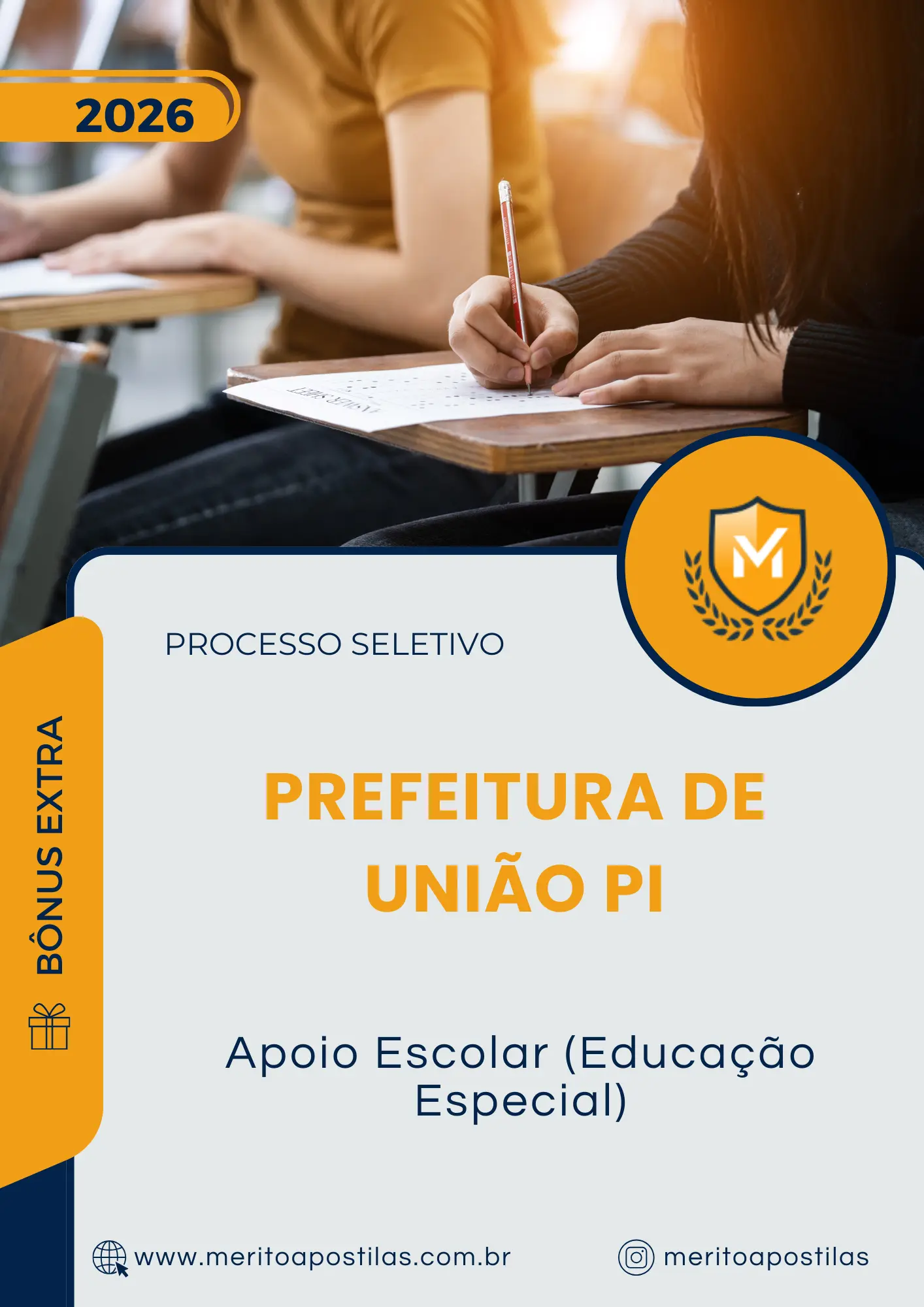 Apostila Apoio Escolar Educação Especial Prefeitura de União PI 2026