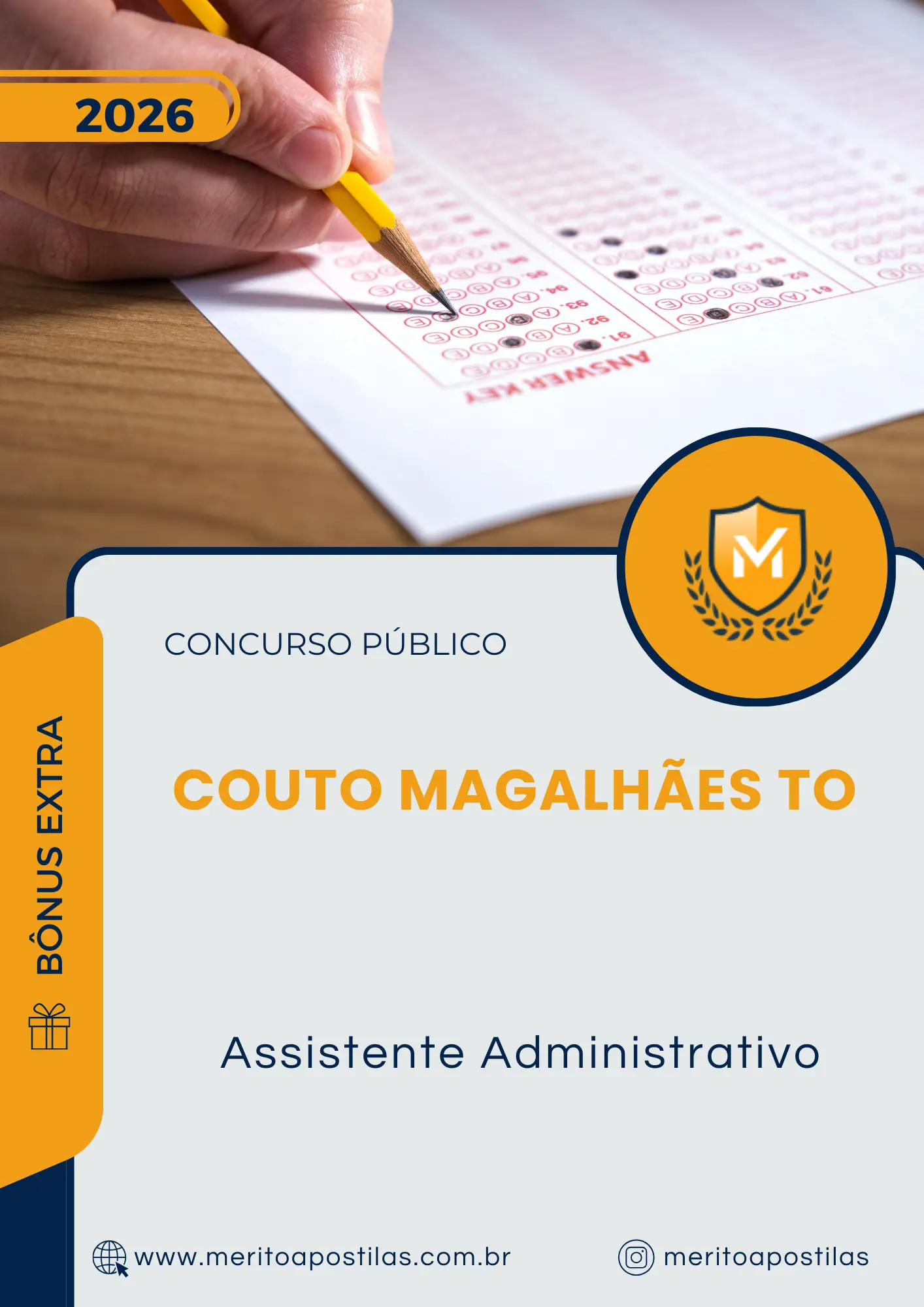Apostila Assistente Administrativo Prefeitura de Couto Magalhães TO 2026