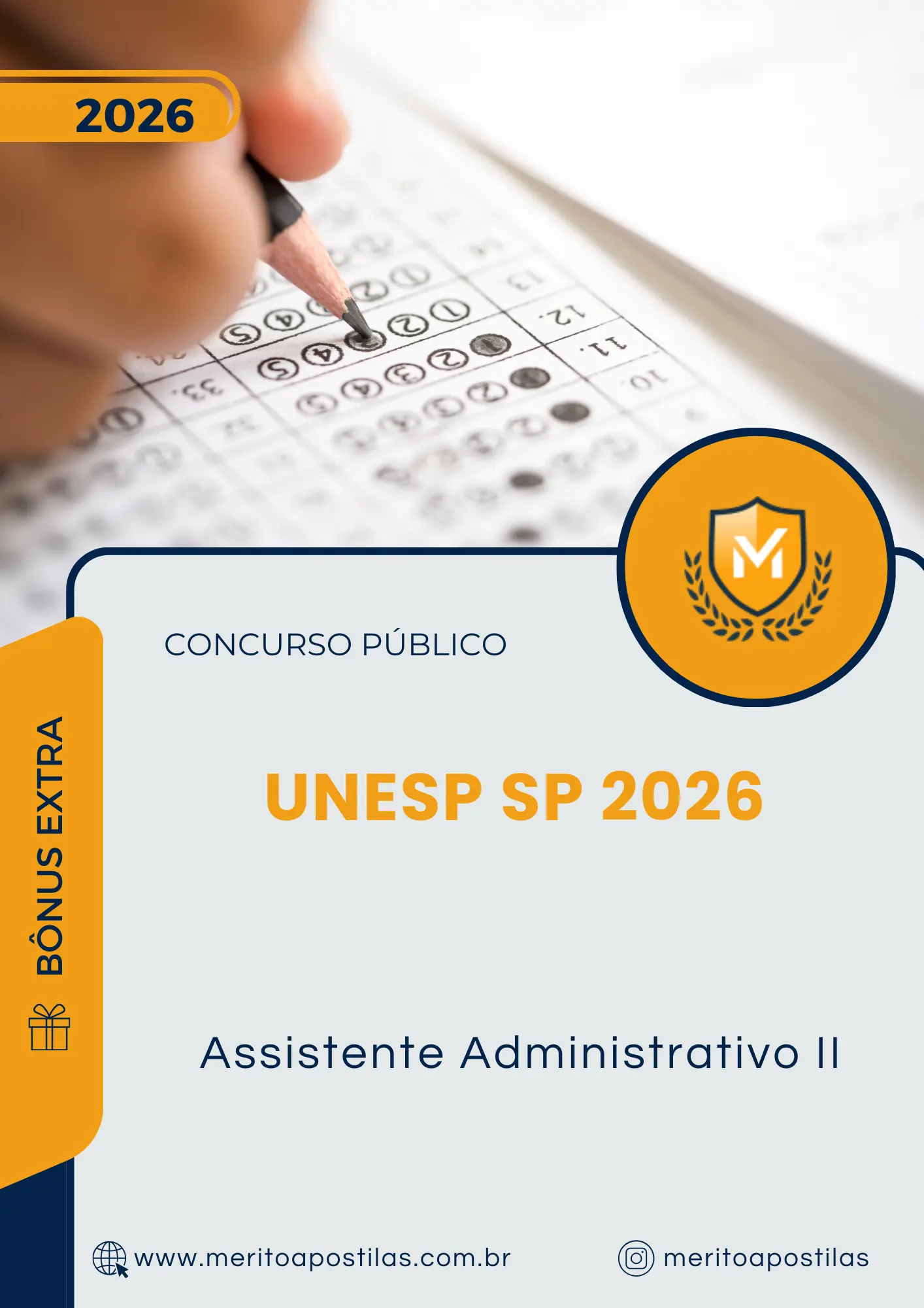 Apostila Assistente Administrativo II Concurso Público Unesp SP 2026