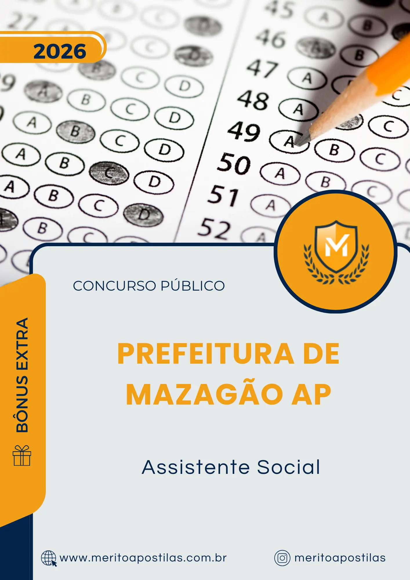 Apostila Assistente Social Prefeitura de Mazagão AP 2026