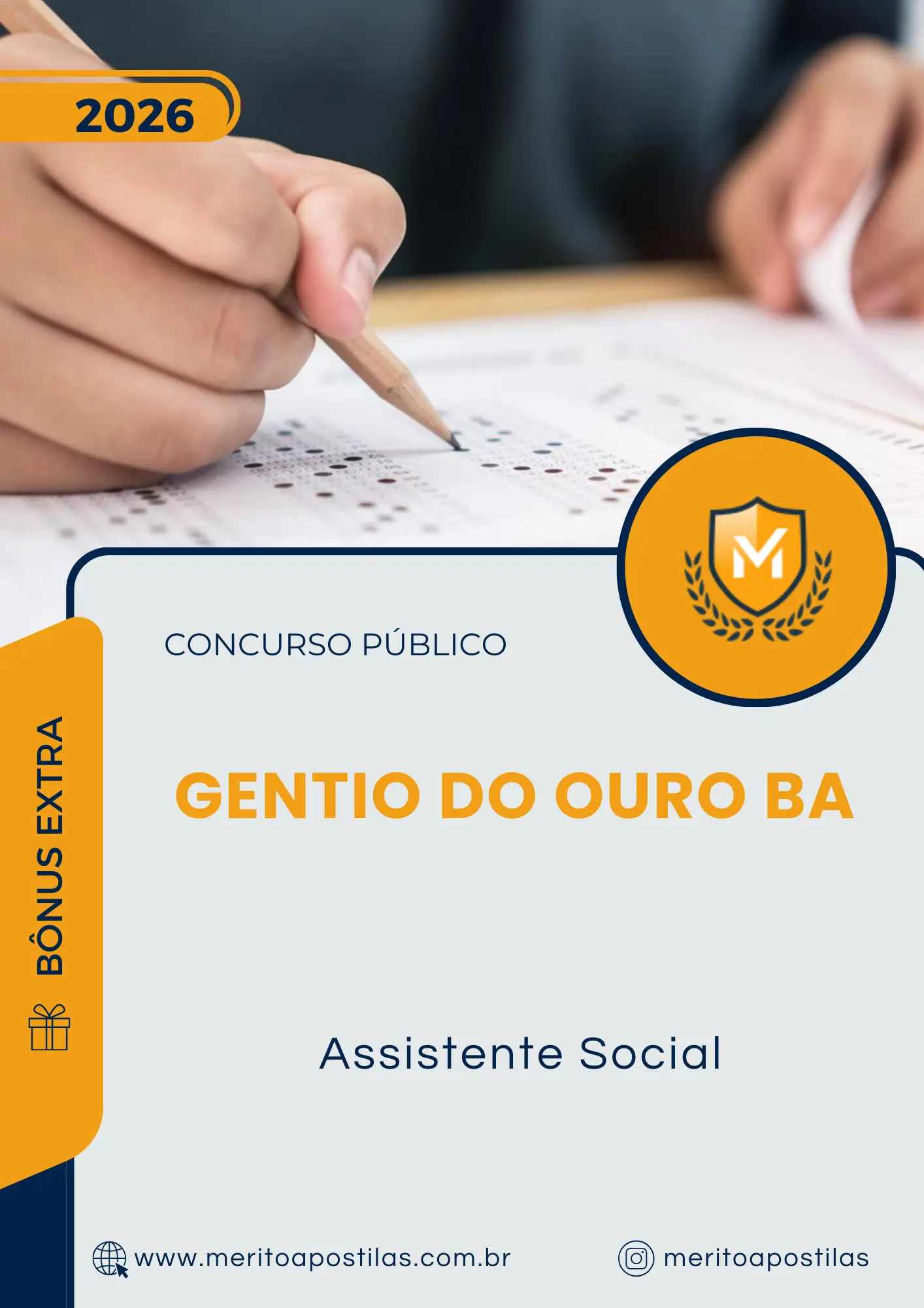 Apostila Assistente Social Prefeitura de Gentio do Ouro BA 2026