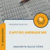 Apostila Assistente Social CRAS Prefeitura de Capitão Andrade MG 2026