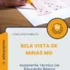 Apostila Assistente Técnico De Educação Básica Prefeitura de Bela Vista de Minas MG 2026